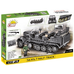 Sd.Kfz.7 Half-Track – 439 klocków
