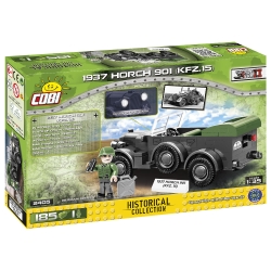 1937 Horch 901 (Kfz.15) – zestaw COBI