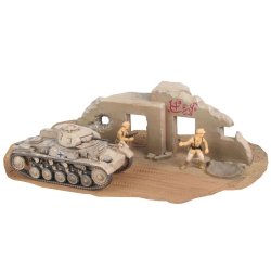 Panzer II Ausf. F – model 1:76