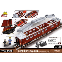 Wagon z Compiègne 1918 – 1927 klocków