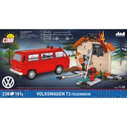 Volkswagen T3 Feuerwehr – zestaw klocków