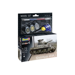 Model Set 1/72 Sherman M4A1