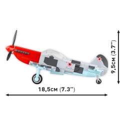 Yakovlev Yak-3 – model z klocków
