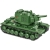 KV-2 – model z klocków 1:48