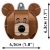 COBI Brown Bear – ozdoba choinkowa