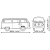 Volkswagen Transporter T2b Bus 1:12