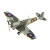 Samolot 1/72 Bf109G-10 i Spitfire Mk.V